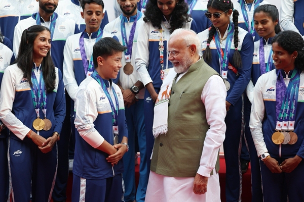PM Modi  lauds athletes’  performances during interaction with India’s Asian Games contingent