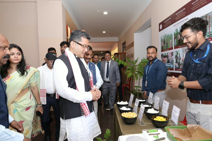 চেনেহজৰী শীর্ষক মুগা শিল্পৰ বৃহৎ প্রকল্প লোৱা হৈছে : পৱিত্ৰ মাৰ্ঘেৰিটা