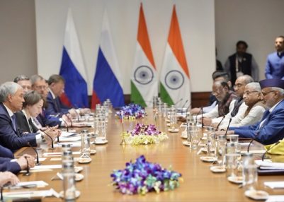 VP Radhakrishnan meets Russian parliamentary delegation VP Radhakrishnan meets Russian parliamentary delegation