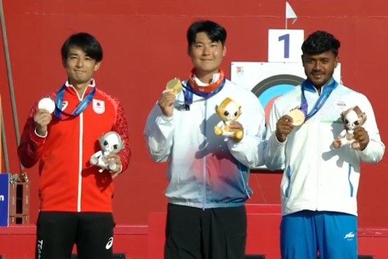 Neeraj Chauhan wins Bronze Medal in Recurve Men’s Individual event at Asian Games 2026