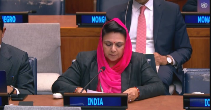India slams Pakistan at UN, reiterates J&K is an integral and inalienable part of the country