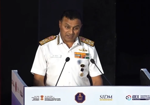 Navy Chief Admiral Krishna Swaminathan calls for faster conversion of ideas into naval capabilities