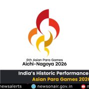 Spotlight : India’s Historic Performance at the Asian Para Games 2026
