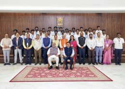 VP Radhakrishnan Interacts with Tamil Nadu Youth Delegates of Yuva Sangam Phase-VII