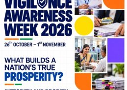 Vigilance Awareness Week begins today to bring transparency in governance and public administration