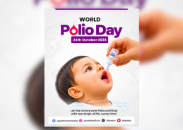 Health Minister Highlights Vaccination Efforts on World Polio Day Health Minister Highlights Vaccination Efforts on World Polio Day