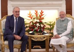 PM Modi holds bilateral discussions with Swiss President Guy Parmelin in New Delhi
