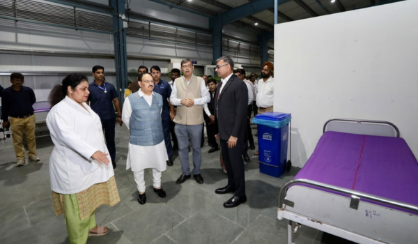 Health Minister JP Nadda Reviews Cleanliness, Sanitation and Waste Management at AIIMS Delhi