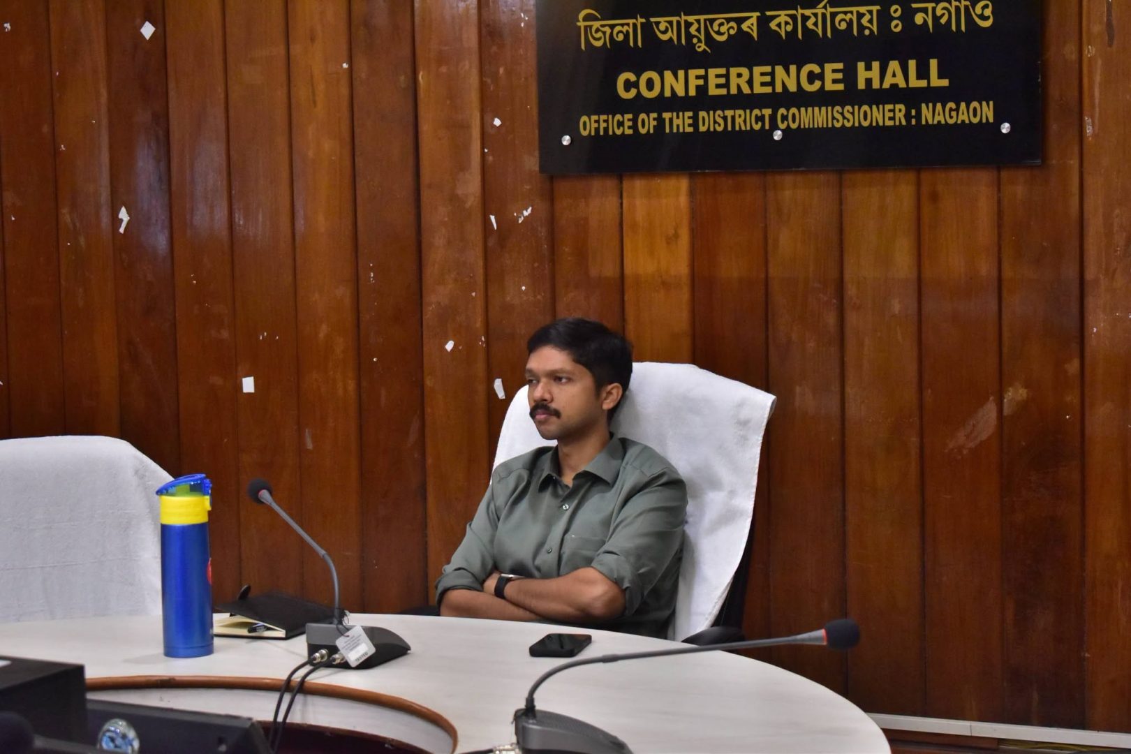 নগাঁও জিলাত ৰূপায়িত কেইবাখনো কৃষি আঁচনিৰ কামকাজসমূহৰ বুজ লোৱাৰ উদ্দেশ্যে পর্যালোচনা বৈঠক অনুষ্ঠিত