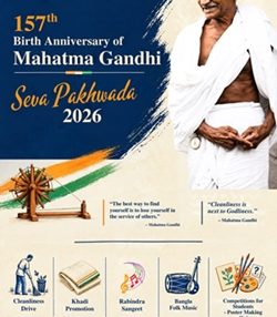 Bangladesh: Indian HC Dinesh Trivedi extends greetings on birth anniversaries of Mahatma Gandhi & former PM Lal Bahadur Shastri Bangladesh: Indian HC Dinesh Trivedi extends greetings on birth anniversaries of Mahatma Gandhi & former PM Lal Bahadur Shastri