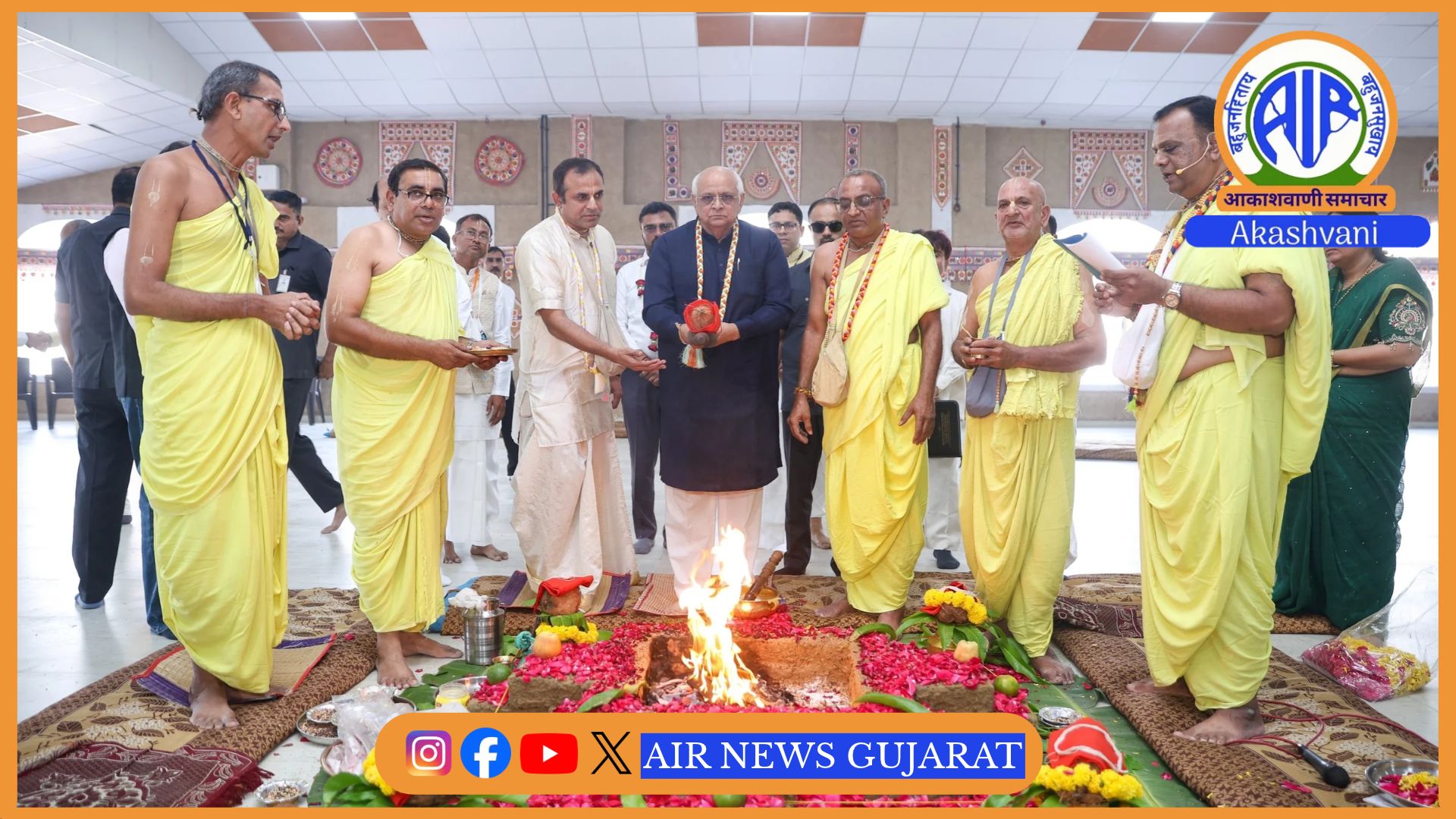મુખ્યમંત્રીએ સુરતમાં 125 કરોડ રૂપિયાના ખર્ચે નિર્માણ પામનાર ‘ઇસ્કોન વરાછા મંદિર’નું ભૂમિપૂજન કર્યું