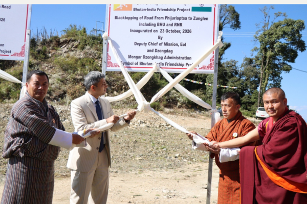 15 India-supported community projects inaugurated in Bhutan’s Mongar district