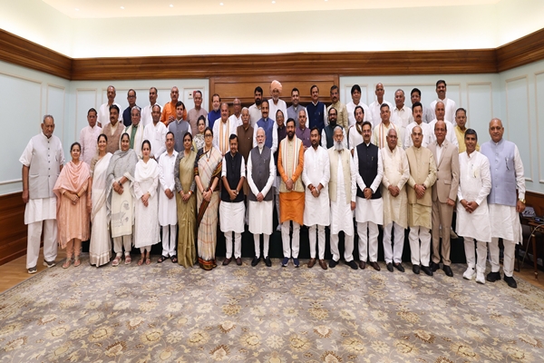 Haryana CM Saini, BJP MLAs hold discussions with PM Modi on public welfare