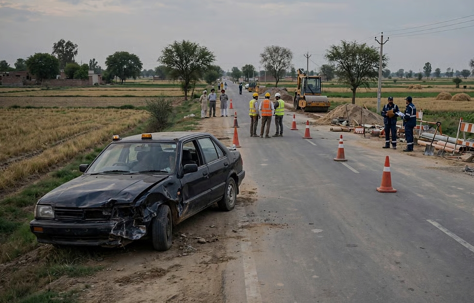 Punjab: 8 workers killed in road accident