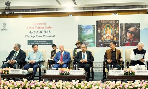 Coffee Table Book Trilogy on Arunachal Pradesh Launched in New Delhi
