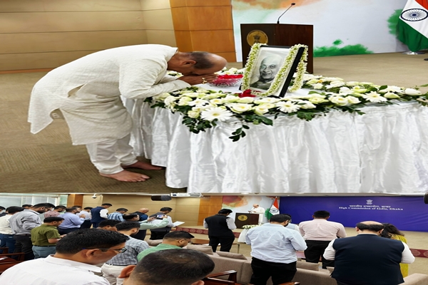 Sardar Patel’s 151st Birth Anniversary Observed at Indian High Commission in Dhaka