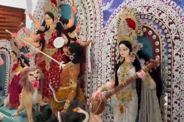 Bangladesh: Preparations on for Durga Puja beginning on Friday 