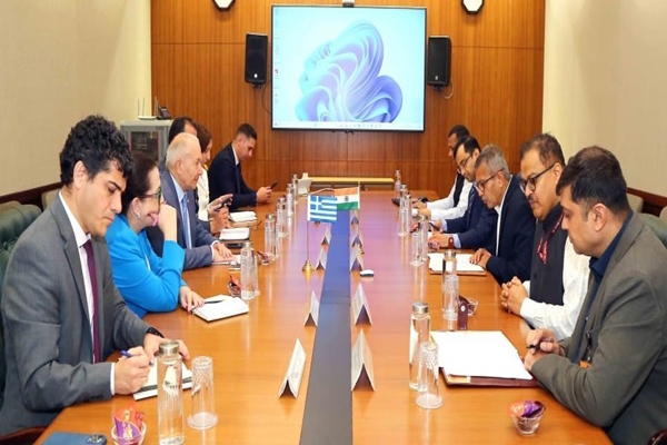India, Greece Discuss Maritime Cooperation, Coastal Security and Shipbuilding