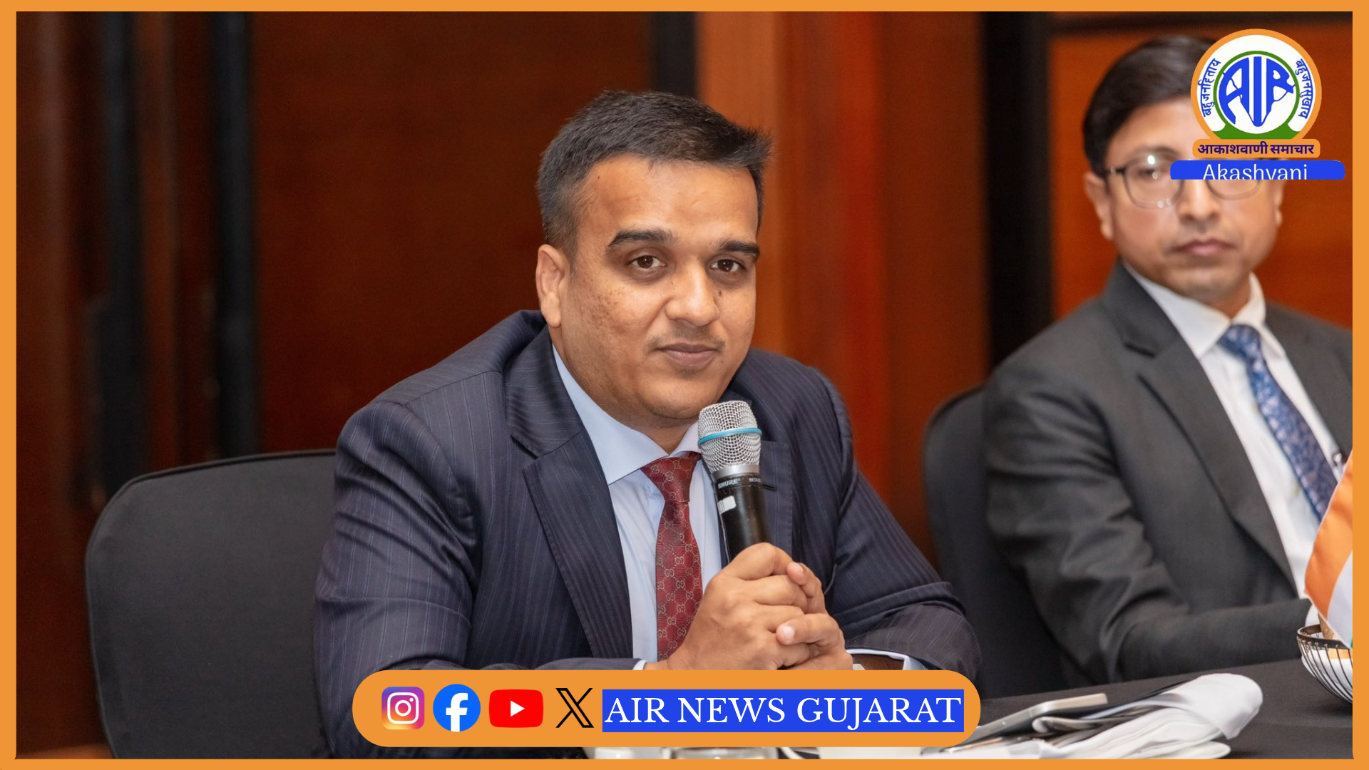નાયબ મુખ્યમંત્રી હર્ષ સંઘવીએ દક્ષિણ કોરિયાની અગ્રણી વ્યવસાય અને કાનૂની કંપનીઓ સાથે ગોળમેજી બેઠક યોજી