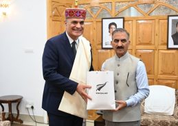 Himachal CM Sukhu, New Zealand High Commissioner Patrick Rata Discuss Cooperation in Apple Horticulture