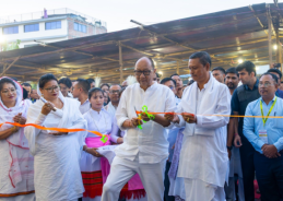 Manipur CM inaugurates guest house for hill district visitors in Imphal
