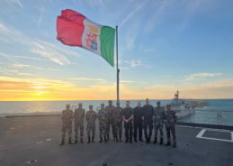 INS Trishul Concludes Port Call at Civitavecchia, Italy INS Trishul Concludes Port Call at Civitavecchia, Italy