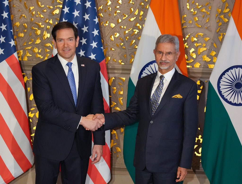 EAM Jaishankar and US Secretary of State Marco Rubio share views on advancing India-US ties in Mumbai