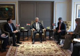 EAM S Jaishankar holds trilateral meeting with UAE Deputy PM and US Secretary of State in Mumbai EAM S Jaishankar holds trilateral meeting with UAE Deputy PM and US Secretary of State in Mumbai