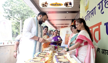 KVIC inaugurates Khadi Mahotsav in New Delhi on the occasion of Gandhi Jayanti