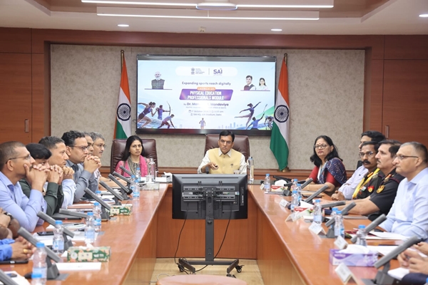Mandaviya Launches Physical Education Professionals Module on NSRS Portal
