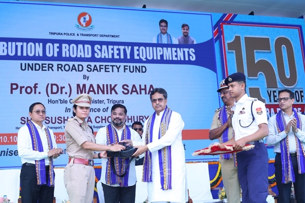 Tripura Sees Significant Decline in Road Accidents and Fatalities: CM Manik Saha