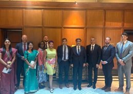 Foreign Secretary Vikram Misri meets with US Congressional staffers in Mumbai