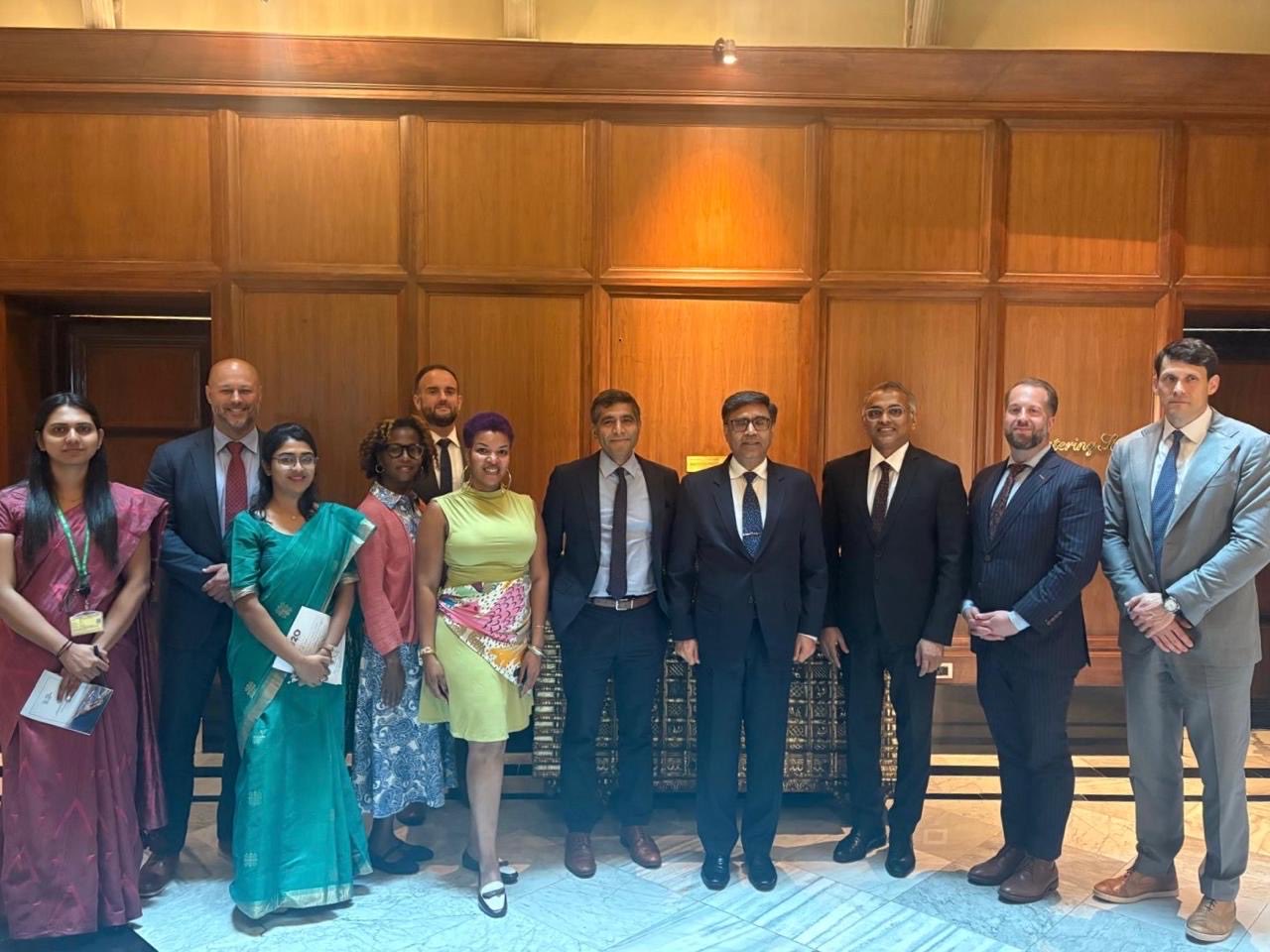 Foreign Secretary Vikram Misri meets with US Congressional staffers in Mumbai