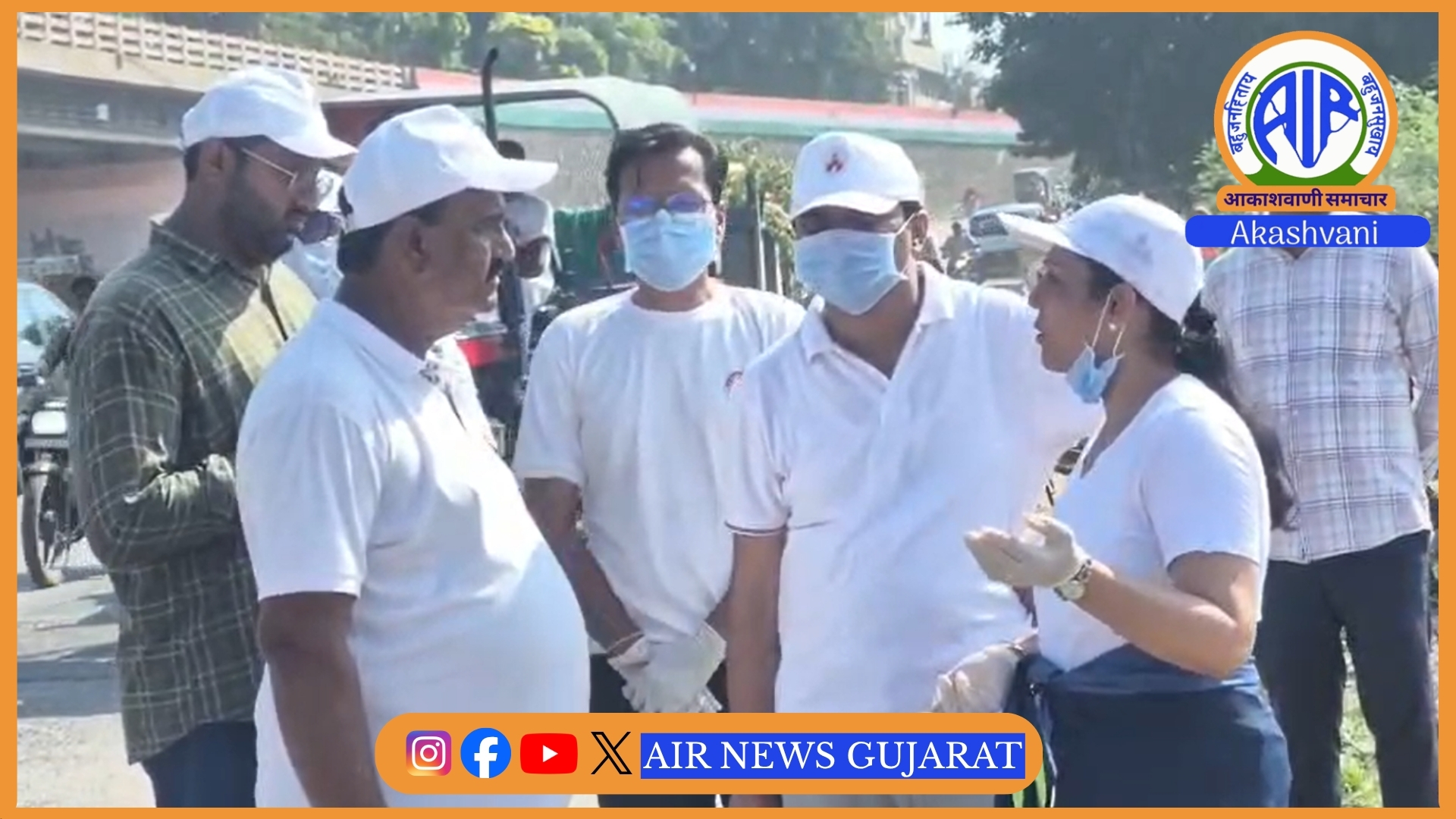 મોરબી: મચ્છુ નદી કાંઠે પ્રભારી મંત્રીની હાજરીમાં સ્વચ્છતા અભિયાન