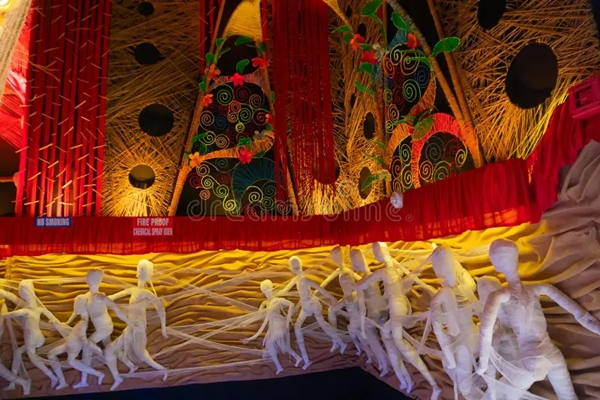 Durga Puja celebrations on across the country with colourful illuminations, beautifully decorated pandals