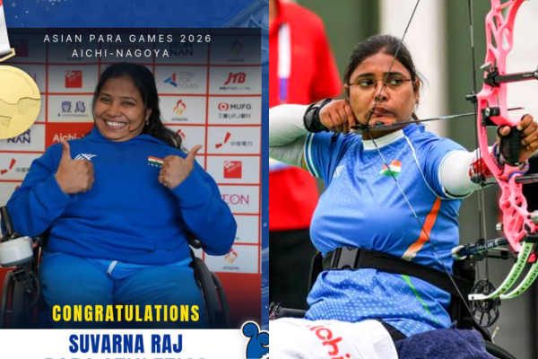 Asian Para Games: Suvarna Raj Clinches Gold, Swati Chaudhary Wins Silver for India