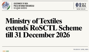 Government extends RoDTEP scheme upto 31st December 2026