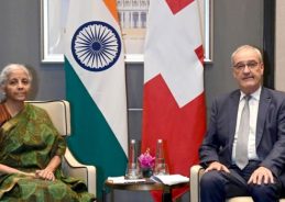 FM Nirmala Sitharaman meets Swiss President Guy Parmelin in New Delhi
