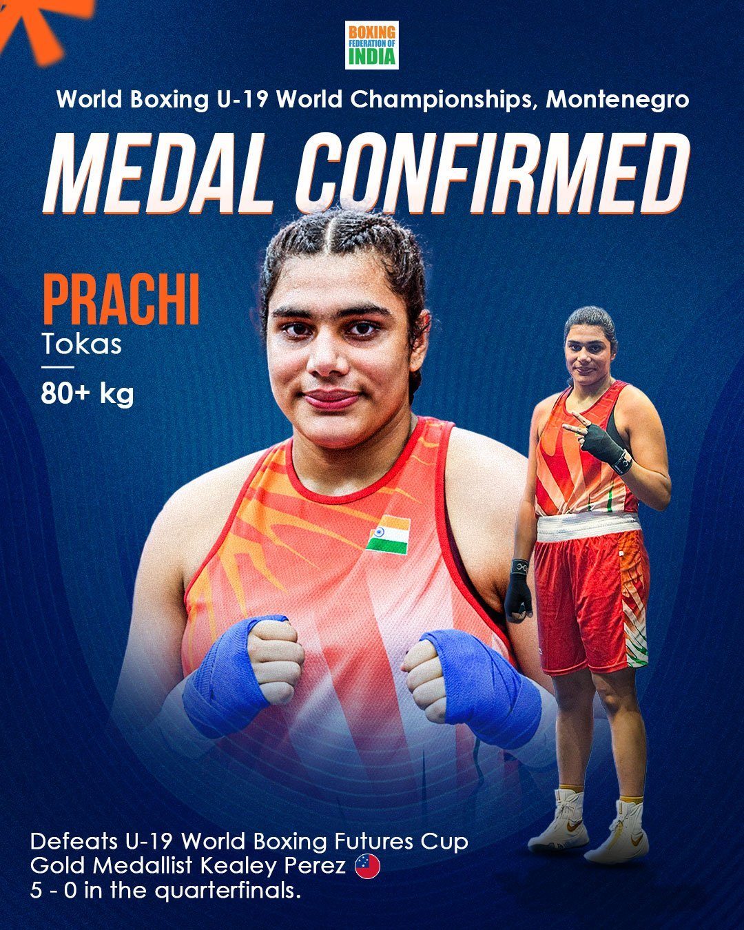 U-19 World Boxing Championships: Prachi Tokas Enters Semifinals, Assures India of Medal