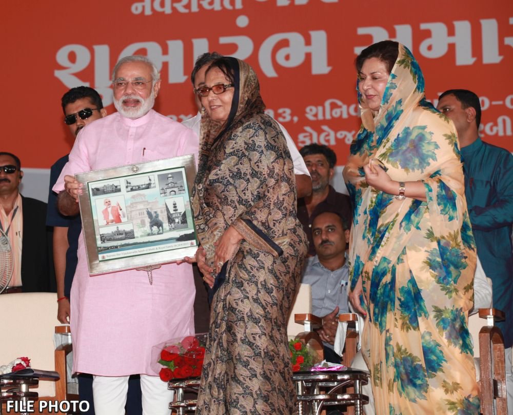 PM Modi expresses grief over demise of Morbi’s Rajmata Vijaykunwarba
