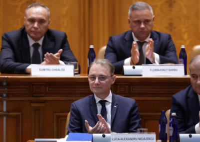 Luca Niculescu’s minority government wins parliamentary approval in Romania with 280 votes in favour