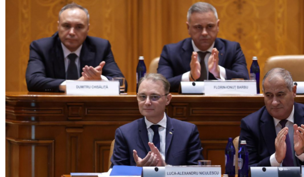 Luca Niculescu’s minority government wins parliamentary approval in Romania with 280 votes in favour