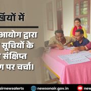 Surkhiyon Mein : निर्वाचन आयोग द्वारा मतदाता सूचियों का विशेष संक्षिप्त पुनरीक्षण