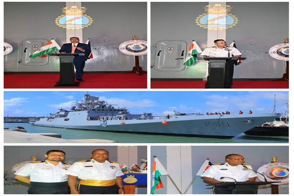INS Tarkash Reaches Mombasa for Goodwill Port Call as Part of Deployment