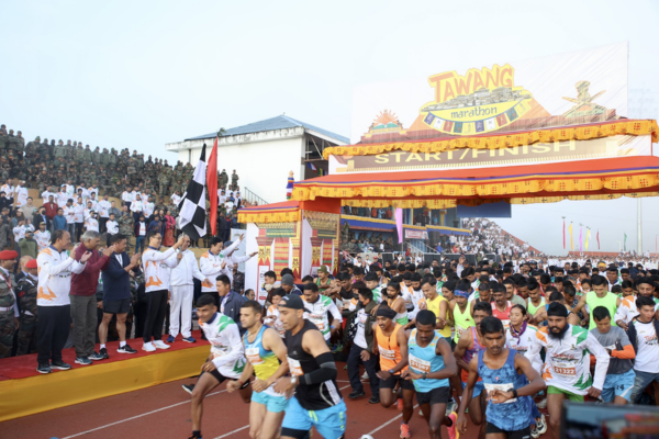 4th Tawang Marathon draws over 4,500 runners from across India