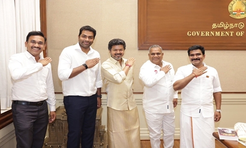 Tamil Nadu bypoll results: TVK wins Madurantakam, Dharapuram seats